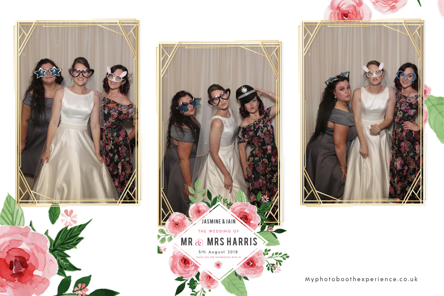 Mr & Mrs Harris  | View more photos from the event at gallery.myphotoboothexperience.co.uk/u/MyPhotoBoothExperienceLtd/Mr-Mrs-Harris